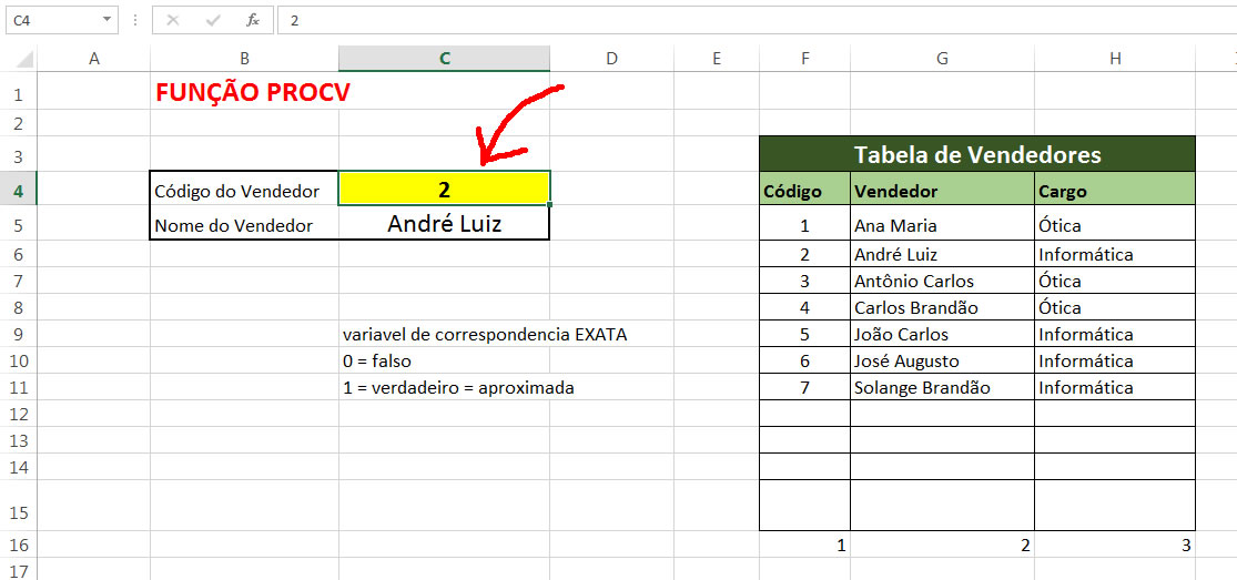 Procv Excel O Que E Como Fazer Procv Passo A Passo R Pido