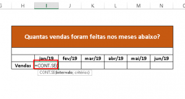 Função CONT SE no Excel → Aprenda Como usar CONT SE