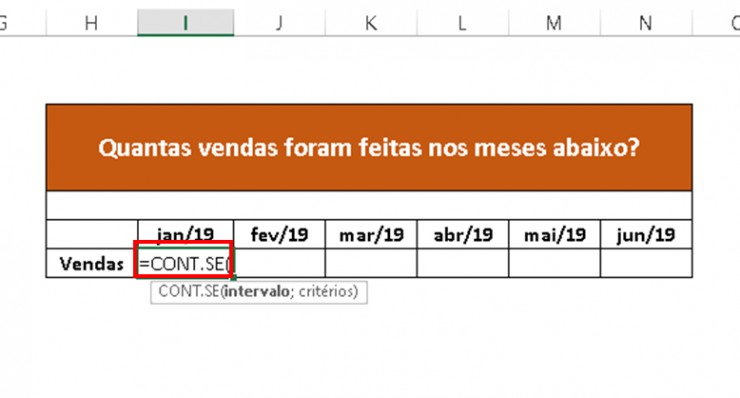 Função CONT SE No Excel → Aprenda Como Usar CONT SE