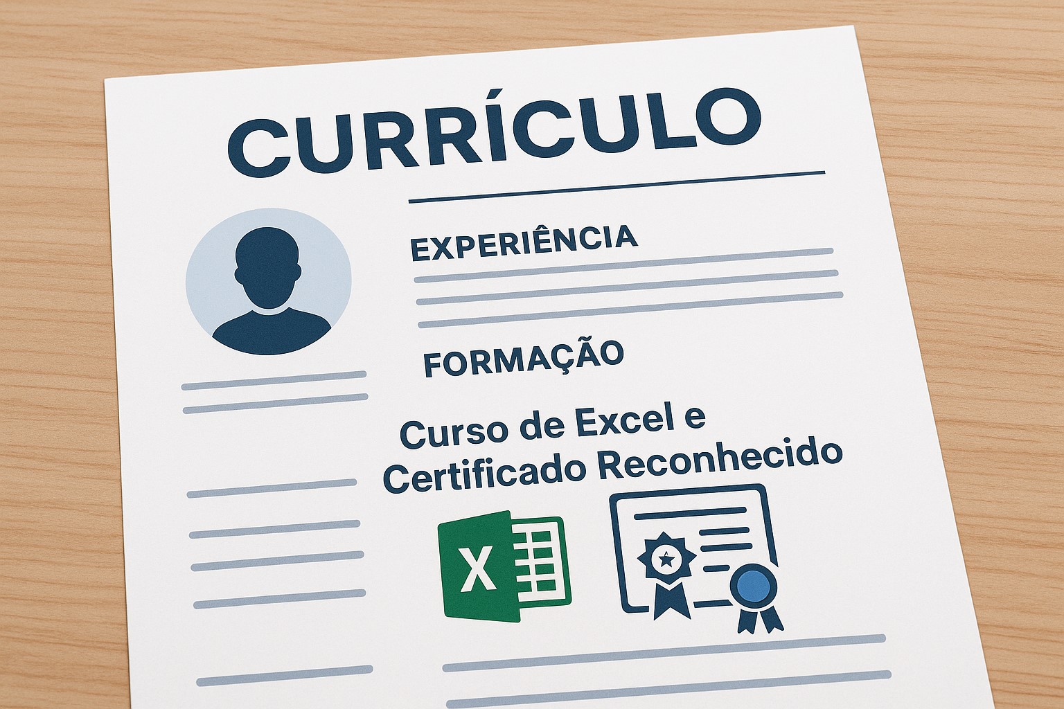 Como Colocar no Currículo que Tenho Curso de Excel e Certificado Reconhecido?